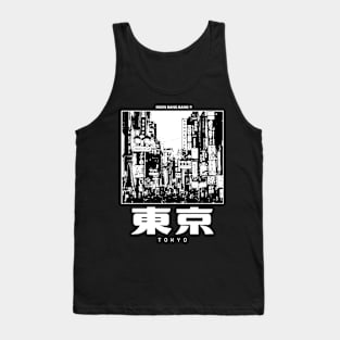 Tokyo City Japan Travel | Japanese Manga Style Tank Top